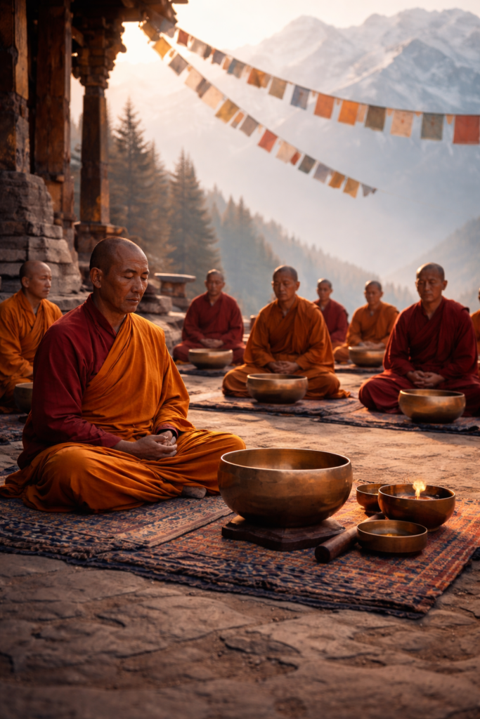 Cette image illustre une approche sonore vibratoire qui aide le corps à se relâcher en profondeur, sans manipulation physique. Les vibrations agissent naturellement, dans le respect du rythme de chacun, permettant au corps de recevoir ce dont il a besoin. Cette méthode douce peut être bénéfique en période de stress intense, de fatigue physique ou émotionnelle, de troubles du sommeil, de tensions corporelles ou simplement lorsqu’un besoin de recentrage se fait sentir. Les effets se manifestent concrètement dès la séance : ralentissement des pensées, respiration plus calme, détente naturelle du corps et sensation de légèreté, d’ancrage et de sérénité apaisement du mental gestion du stress fatigue émotionnelle troubles du sommeil tensions corporelles  ancrage et sérénité chakras